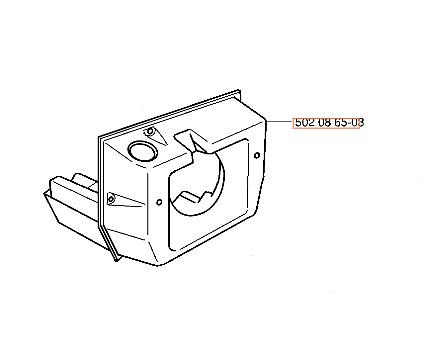 Brændstoftank Jonsered RS40, RS51, RS52 i gruppen  hos GPLSHOP (5020865-03)