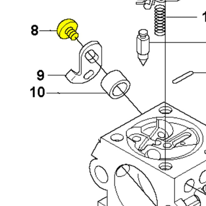 Skruechokerkontrol 503479001 5034790-01 i gruppen Reservdele / Reservedele Hækkeklippere / Reservedele Husqvarna 323HD60 hos GPLSHOP (5034790-01)