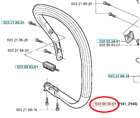 Håndtag foran 5039606-01 i gruppen  hos GPLSHOP (5039606-01)