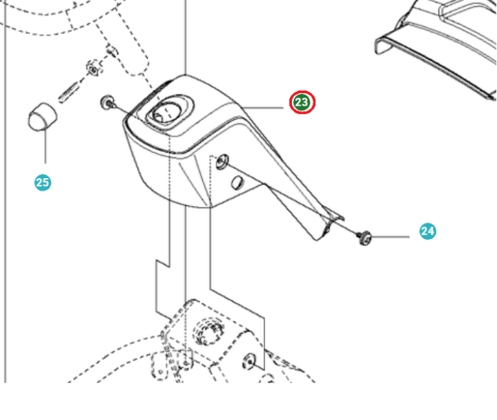 Boliger i gruppen Reservedele / Reservedele Jonsered Frontridere / Reservedele Jonsered FR 2216 MA 4x4 hos GPLSHOP (5040601-01)