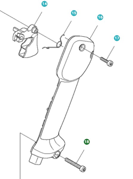 Skrue i gruppen Reservdele / Reservedele Løvblæsere / Reservedele Husqvarna 580BTS hos GPLSHOP (5052908-01)