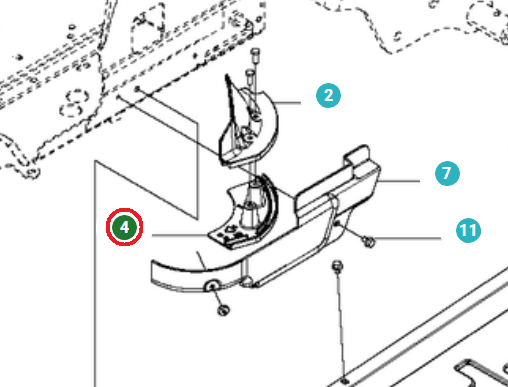 Boliger i gruppen Reservedele / Reservedele Jonsered Frontridere / Reservedele Jonsered FR 2216 MA 4x4 hos GPLSHOP (5102227-04)