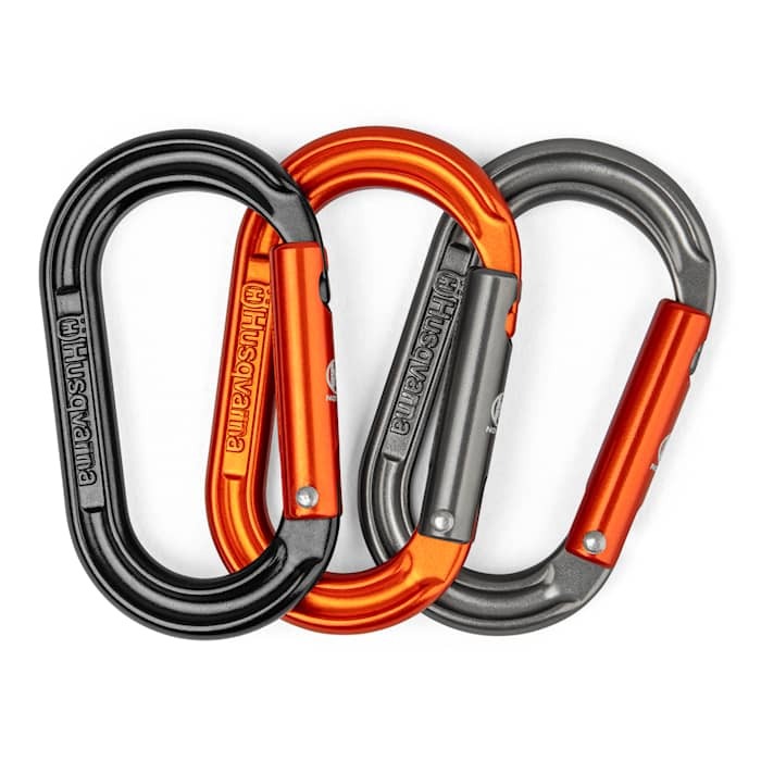 Karabiner Tilbehør Mini 3Stk 5361763-01 i gruppen Husqvarna Skov og have produkter / Husqvarna Tøj/Udstyr / Arborist Tilbehør hos GPLSHOP (5361763-01)