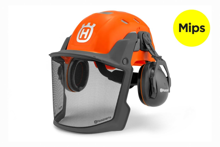 Husqvarna skovhjelm, Technical Mips Orange i gruppen Husqvarna Skov og have produkter / Husqvarna Tøj/Udstyr / Skovhjelm hos GPLSHOP (5376448-01)