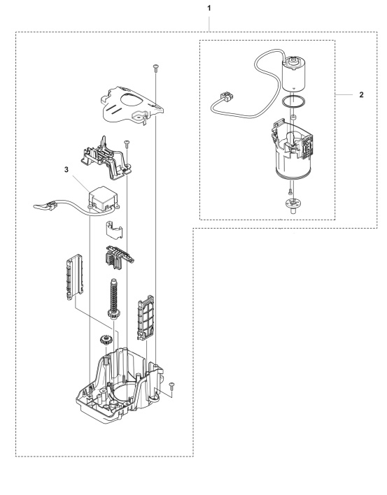 Klippemotor kpl Nera 320, 430X, 450X Nera i gruppen Reservdele Robotplæneklipper / Reservedele Husqvarna Automower® 450X Nera / Automower 450X Nera - 2023 hos GPLSHOP (5388767-02)