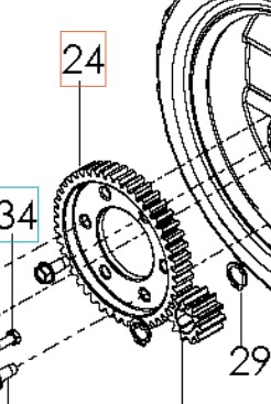 Pionion Gear 11 Tand 5391115-09 i gruppen  hos GPLSHOP (5391115-09)