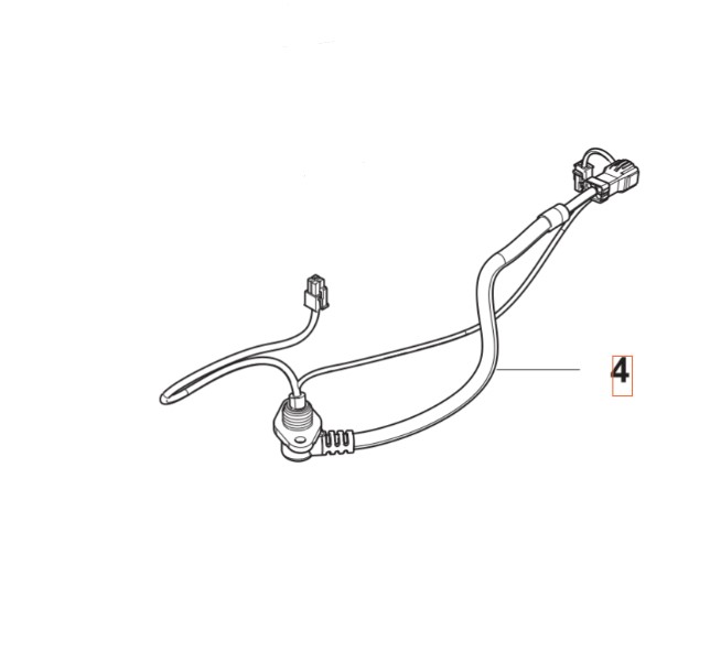 Main cable rear 310E/410XE Nera i gruppen Reservdele Robotplæneklipper / Reservedele Husqvarna Automower® 410XE Nera / Automower 410XE Nera - 2024 hos GPLSHOP (5463336-01)