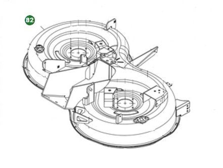 Klippeaggregatsæt Tc 112 Versio i gruppen Reservdele / Reservedele Havetraktorer / Reservedele Husqvarna TC 112 hos GPLSHOP (5473167-03)