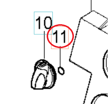 O-Ring 102X25 Nbr 70 5926176-68 i gruppen Reservdele / Reservedele Højtryksrensere / Reservedele Husqvarna PW490 hos GPLSHOP (5926176-68)