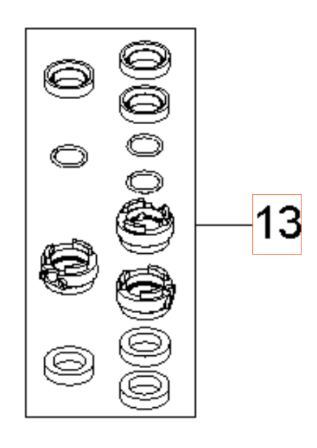 Sealing Rep Sys Rustfri Sp 5926176-91 i gruppen Reservdele / Reservedele Højtryksrensere / Reservedele Husqvarna PW480 hos GPLSHOP (5926176-91)