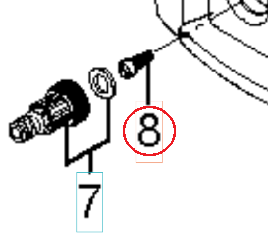 Si Si Si 5926176-98 i gruppen Reservdele / Reservedele Højtryksrensere / Reservedele Husqvarna PW125 hos GPLSHOP (5926176-98)