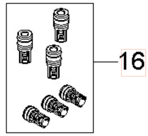 Valg Af Ventilsug Og Tryk 5926176-99 i gruppen Reservdele / Reservedele Højtryksrensere / Reservedele Husqvarna PW235R hos GPLSHOP (5926176-99)