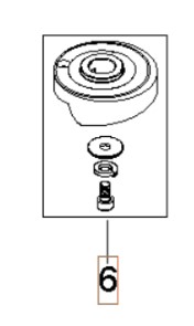 Disc Wobble 10 Grader Sp 5931309-01 i gruppen Reservdele / Reservedele Højtryksrensere / Reservedele Husqvarna PW490 hos GPLSHOP (5931309-01)