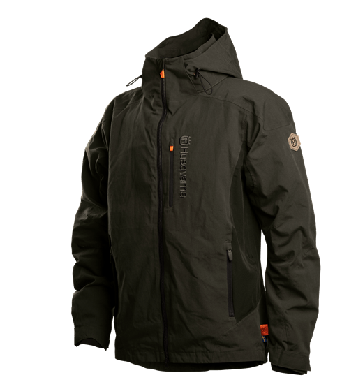 Husqvarna Xplorer Shell jacket men forest green, S i gruppen Husqvarna Skov og have produkter / Husqvarna Tøj/Udstyr / Fritidstøj Xplorer hos GPLSHOP (5932505-46)