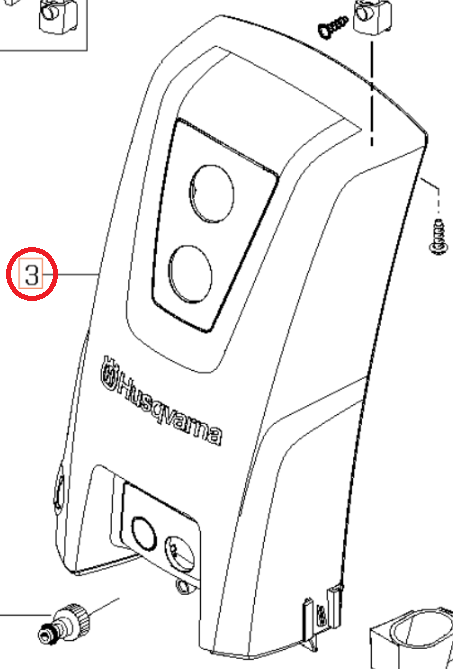 Forside 5936608-01 i gruppen Reservdele / Reservedele Højtryksrensere / Reservedele Husqvarna PW460 hos GPLSHOP (5936608-01)