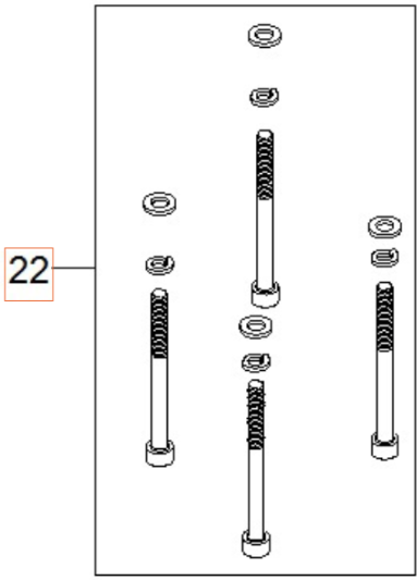 Skru M6X70 Din 912 4Stk 5962888-01 i gruppen Reservdele / Reservedele Højtryksrensere / Reservedele Husqvarna PW360 hos GPLSHOP (5962888-01)