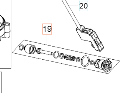 Start Stop System Pw 5985275-01 i gruppen Reservdele / Reservedele Højtryksrensere / Reservedele Husqvarna PW360 hos GPLSHOP (5985275-01)