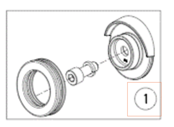 Wobble Disc 118 5986841-30 i gruppen Reservdele / Reservedele Højtryksrensere / Reservedele Husqvarna PW235R hos GPLSHOP (5986841-30)