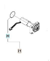 Hjulmotor Automower 550 i gruppen Reservdele Robotplæneklipper / Reservedele Husqvarna Automower® 550 / Automower 550 - 2023 hos GPLSHOP (5996593-02)