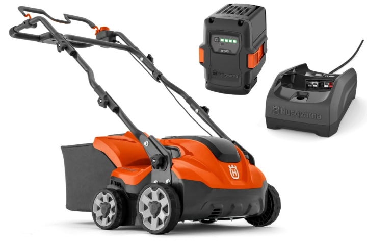 Husqvarna Plænelufter S138i + B140 & C80 i gruppen Husqvarna Skov og have produkter / Husqvarna Plænelufter / Batteri Plænelufter hos GPLSHOP (9679222-03)