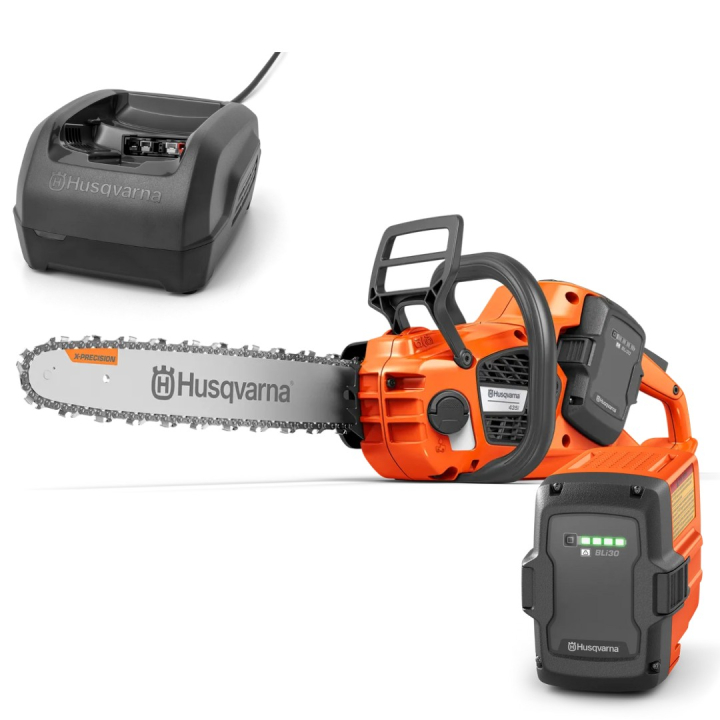 Husqvarna 435i inkl. BLi30 & QC250 i gruppen Husqvarna Skov og have produkter / Husqvarna Motorsave / Batteri motorsav hos GPLSHOP (9707182)