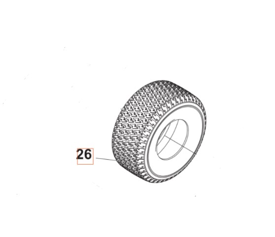 Bagdæk 18x8,5-8