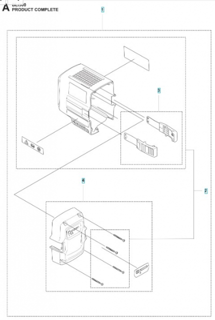 Batterisæt Bli300 5365679-01