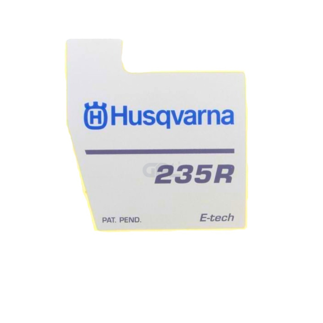 Mærkatstarter Husqvarna 235R