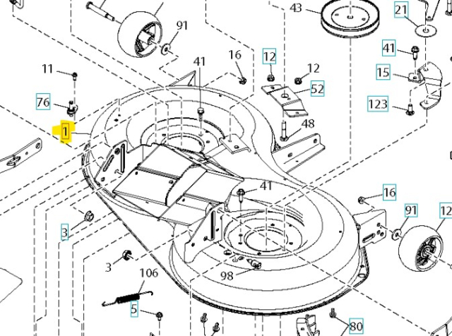 Skæredæk TC138, TC138L, TC139T, TC238T