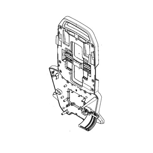 Backplate Rygsæk Batteri Blo