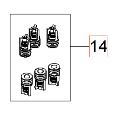 Servicekit Ventilsystem 5926177-12