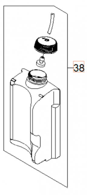 Vaskemiddeltank Sæt 5960275-01