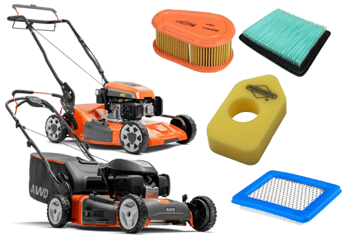 Husqvarna Lawn mowers with replacement air filters