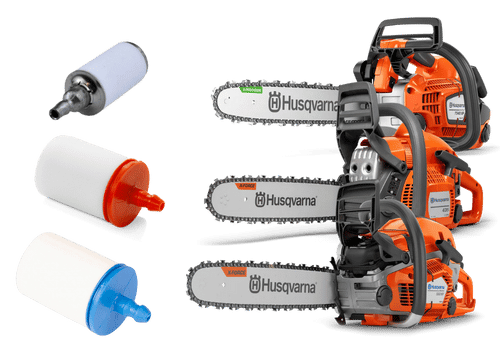 Husqvarna chainsaws with replacement fuel filters